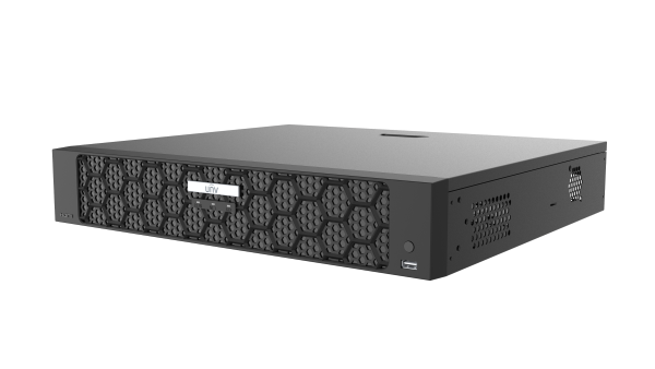 Uniview 16 Channel 16 PoE 4 HDD 1.5U AI Network Video Recorder | NVR504-16B-P16-IQ