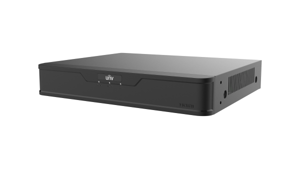 Uniview 8 Channel 8 PoE 1 HDD 1U AI Network Video Recorder | NVR301-08B-P8-IQ