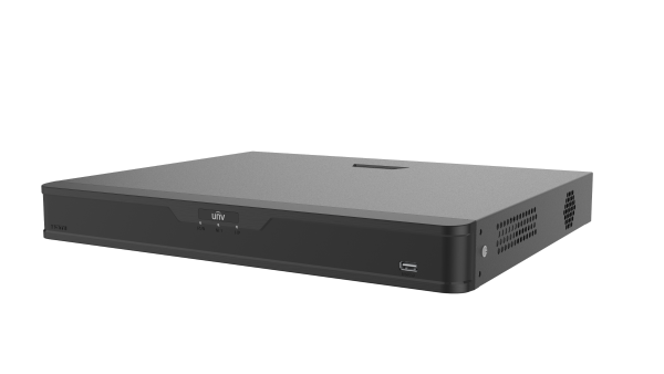 Uniview 8 Channel 8 PoE 2 HDD 1U AI Network Video Recorder | NVR302-08B-P8-IQ