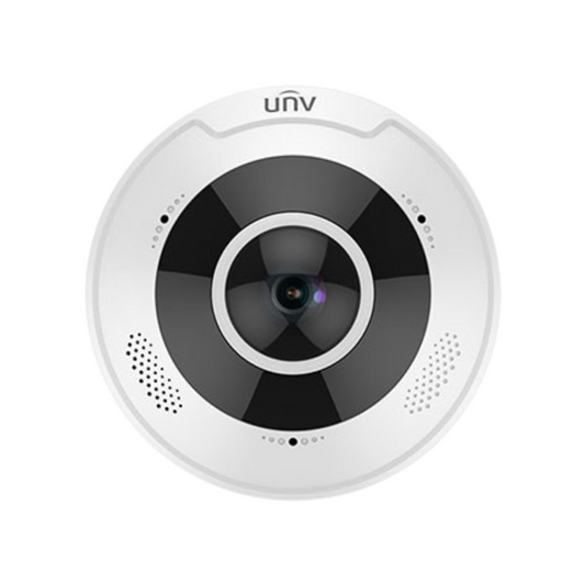 12MP Ultra HD Infrared Vandal-resistant Fisheye Fixed Dome Camera