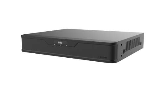 Uniview 4 Channel 4 PoE 1 HDD 1U AI Network Video Recorder | NVR301-04B-P4-IQ
