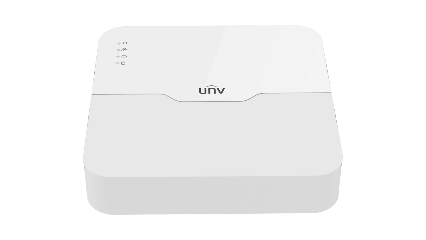 4 Channel PoE Network Video Recorder | 1 HDD 1U NVR - NVR301-B-LP-IQ