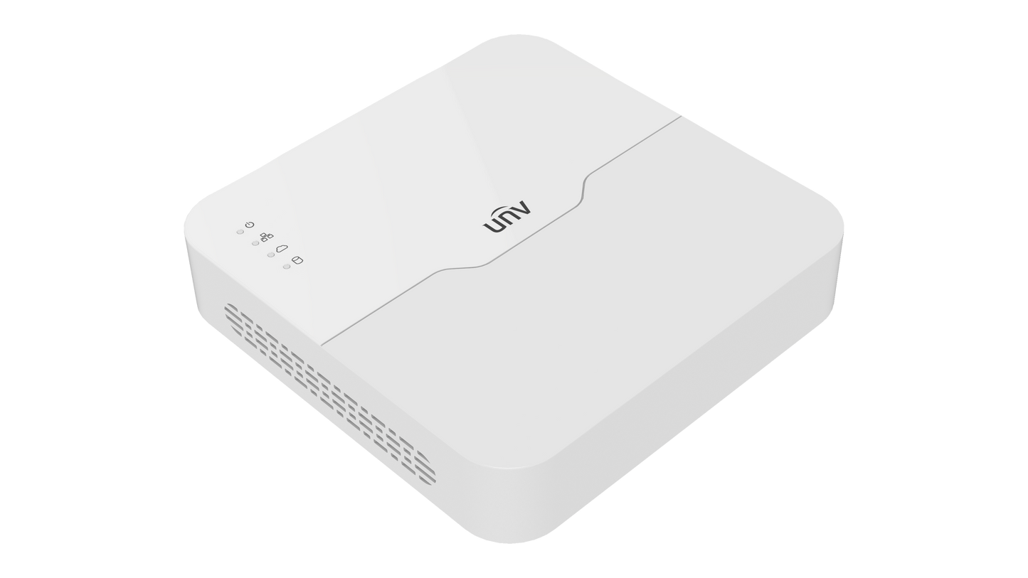 4 Channel PoE Network Video Recorder | 1 HDD 1U NVR - NVR301-B-LP-IQ